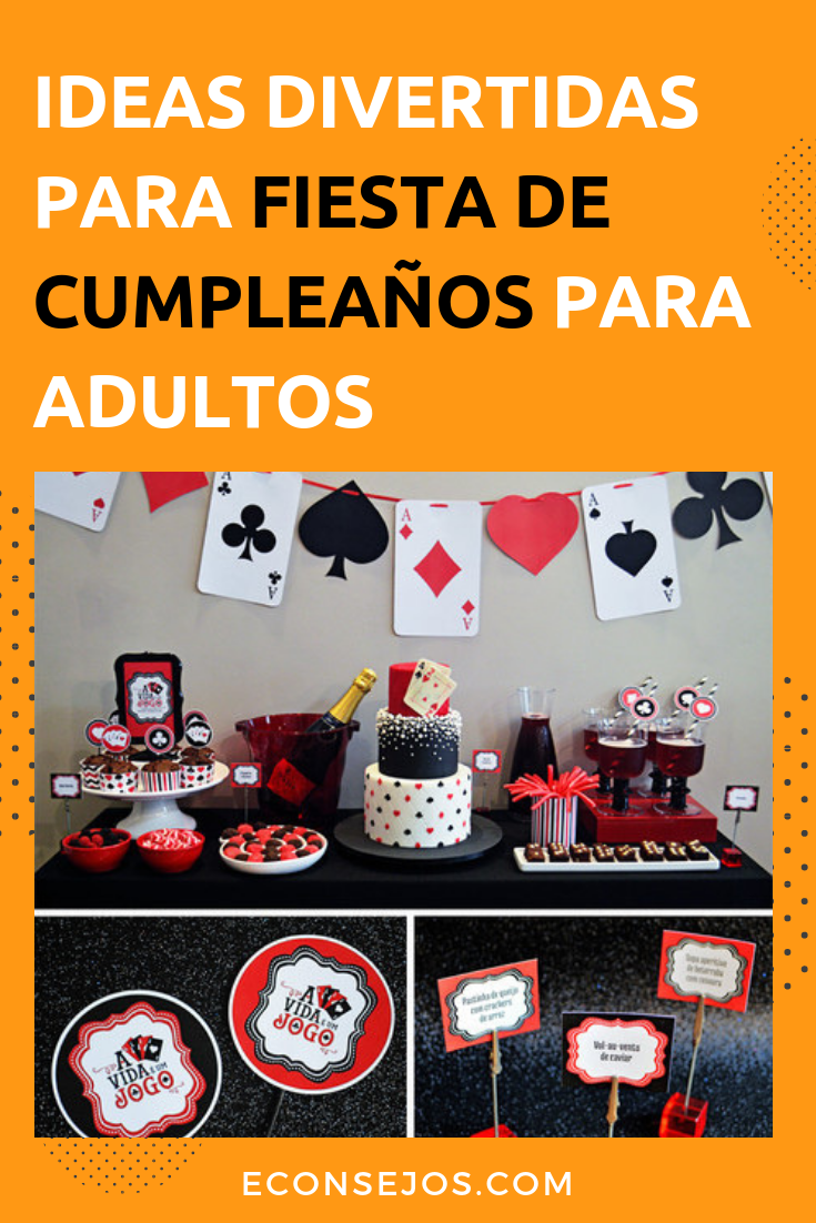 Fiesta de cumpleaños para adultos