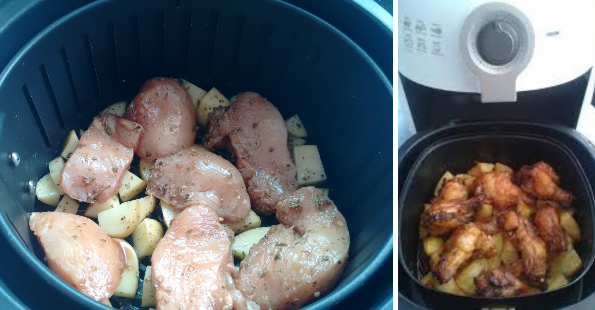9 Deliciosas y simples recetas de pollo en la Airfryer