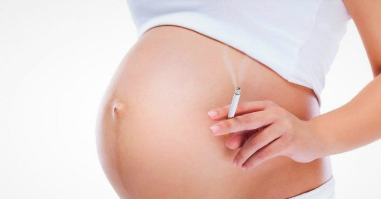 fumar durante el embarazo