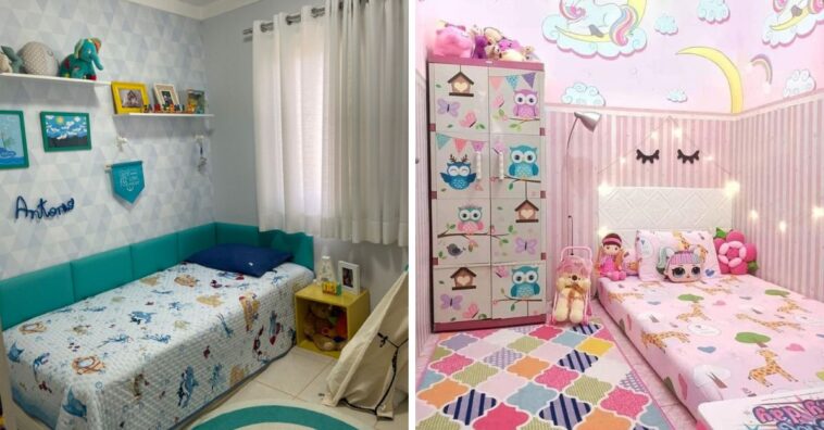 habitación infantil pequeña