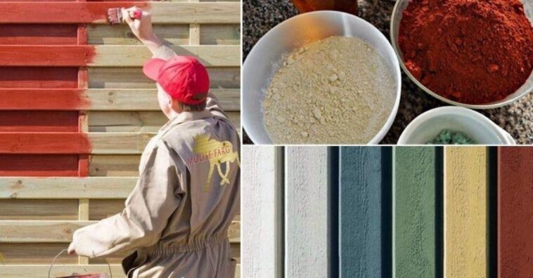 hacer pintura natural para madera a base de harina