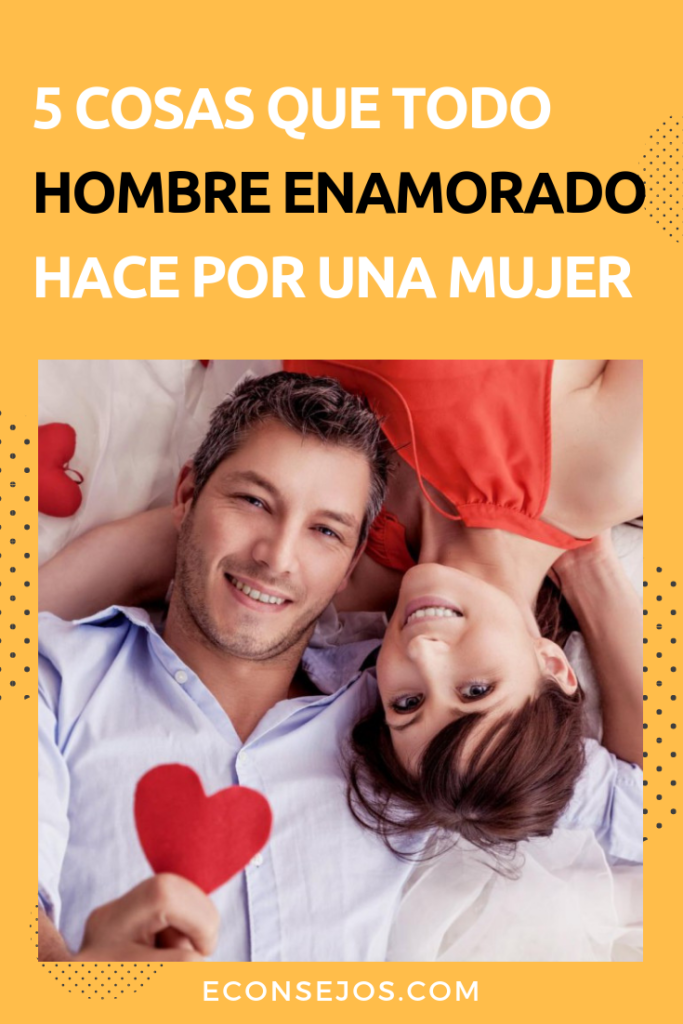 hombre enamorado