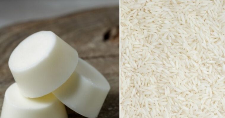 jabón de arroz para hidratar y suavizar la piel