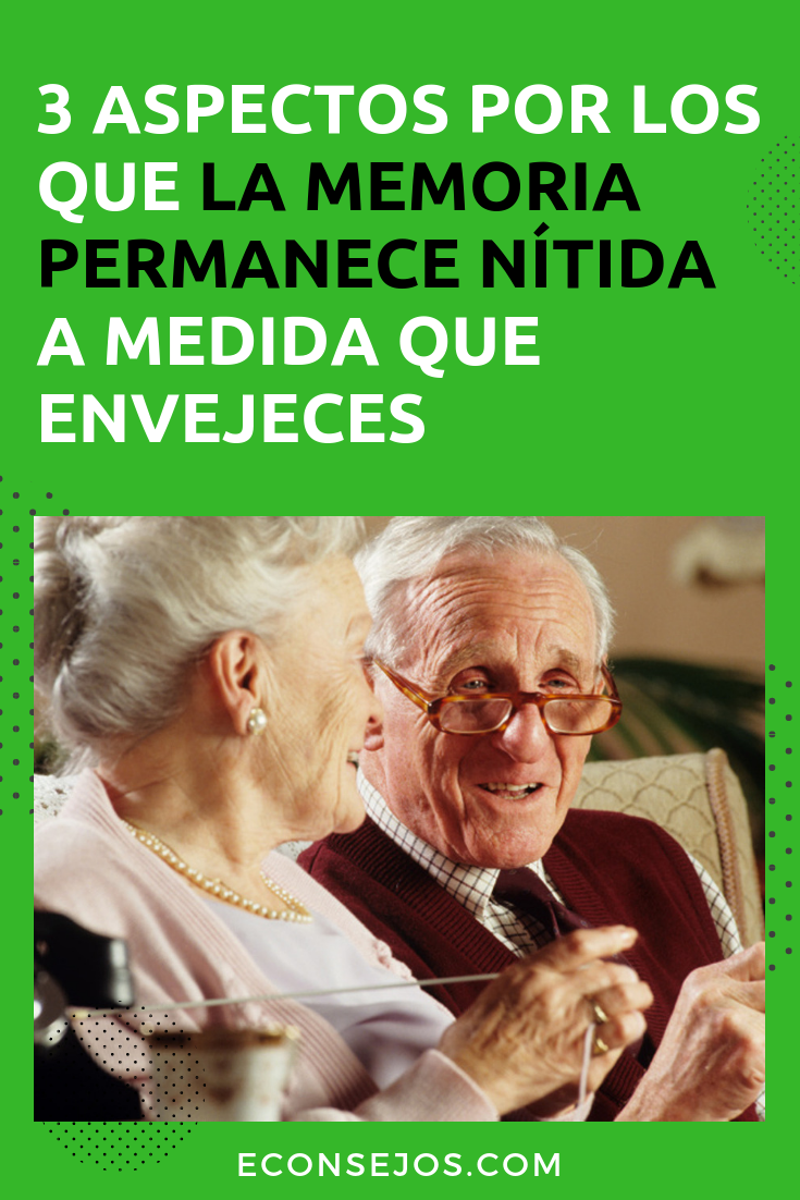 La memoria de personas mayores
