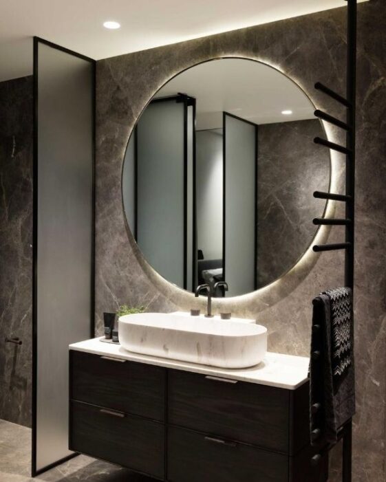 7 Ideas para que un baño sin ventanas brille con su propia luz - e-Consejos