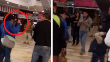 mamá golpeó a su hijo