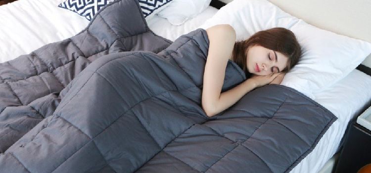 mantas pesadas para dormir mejor estudio