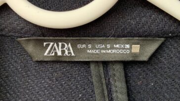 mensaje oculto de las etiquetas de Zara