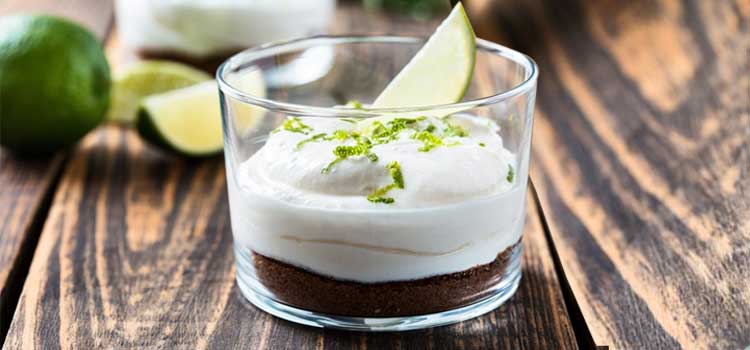 mousse de limon crujiente