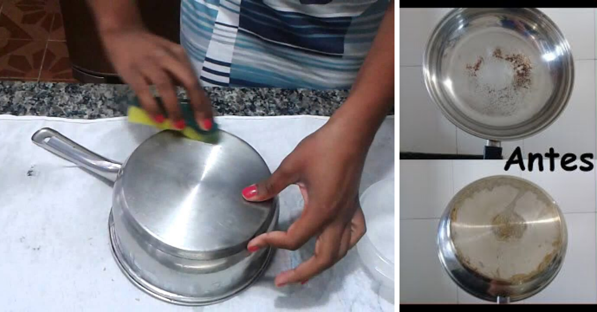 Cómo quitar las manchas de las ollas de acero inoxidable y dejarlas brillantes Cómo quitar las manchas de las ollas de acero inoxidable y dejarlas brillantes