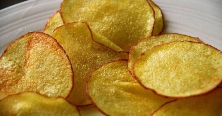 papas chips al microondas