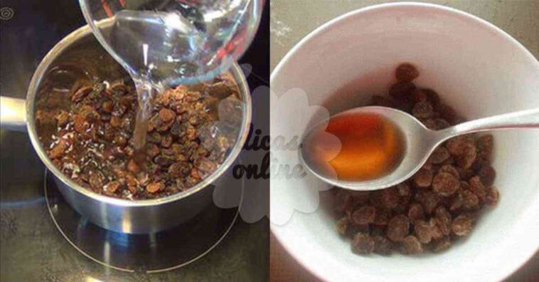 Agua de pasas