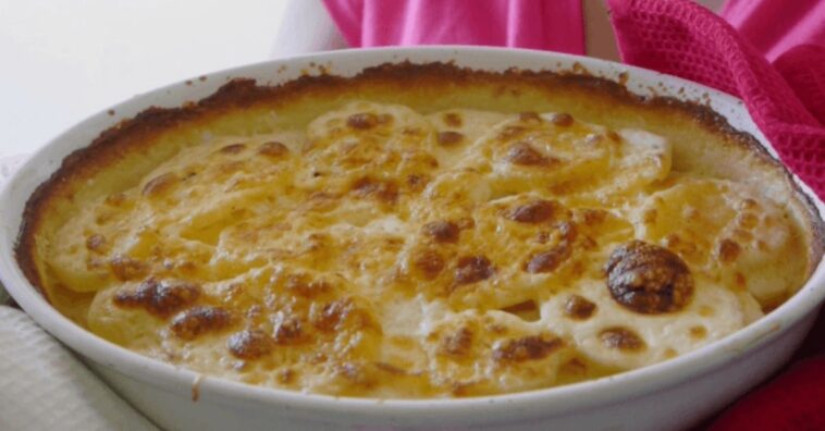 patatas a la crema gratinadas