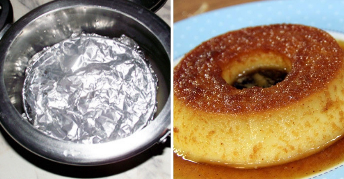 Receta de budín de pan de olla a presión métodos y técnicas