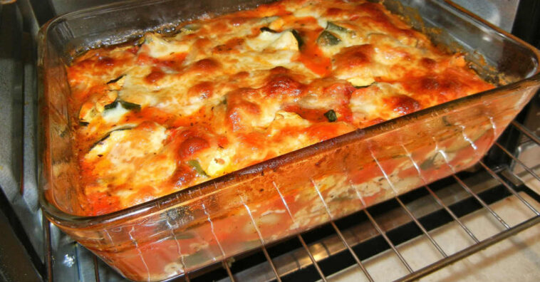 receta simple de calabacín gratinado
