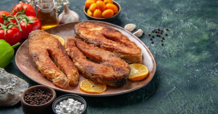 pescado en la AirFryer