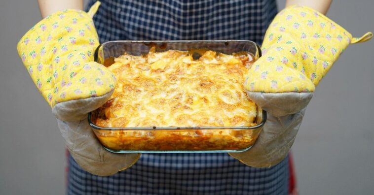 Arroz al horno perezoso