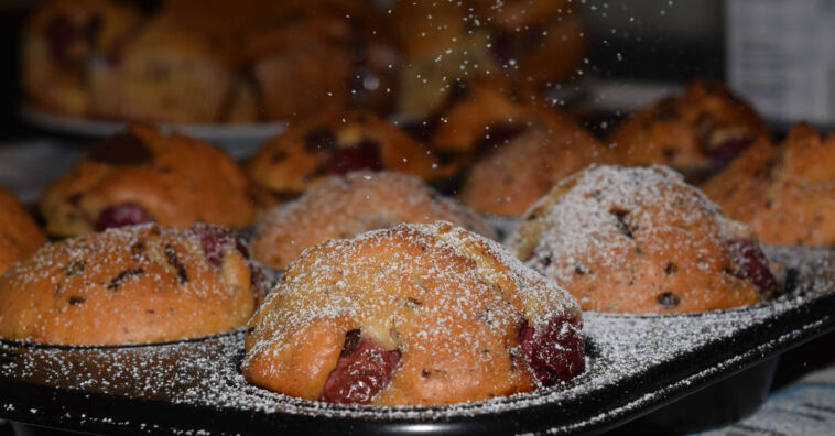 Pastel de lluvia al horno