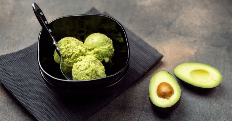 helado de aguacate