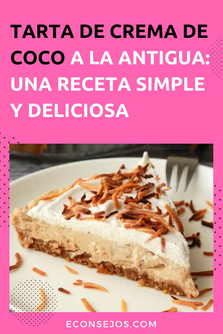 Tarta de coco