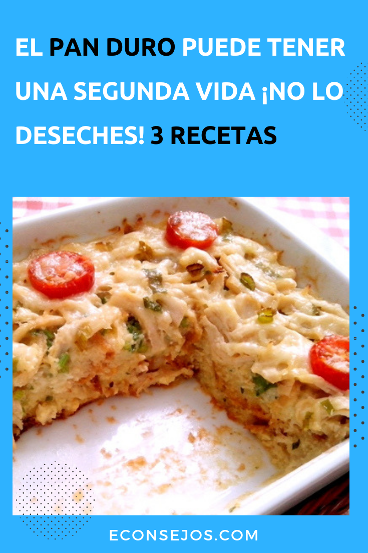 Recetas con pan duro