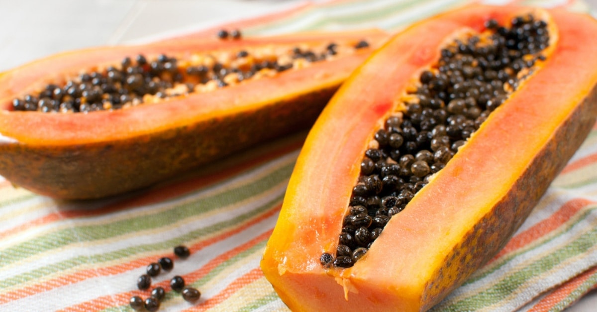 Las semillas de papaya son toxicas