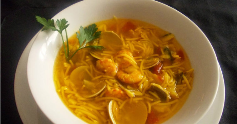 sopa de pescado