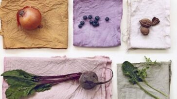 teñir la ropa con tintes naturales textiles