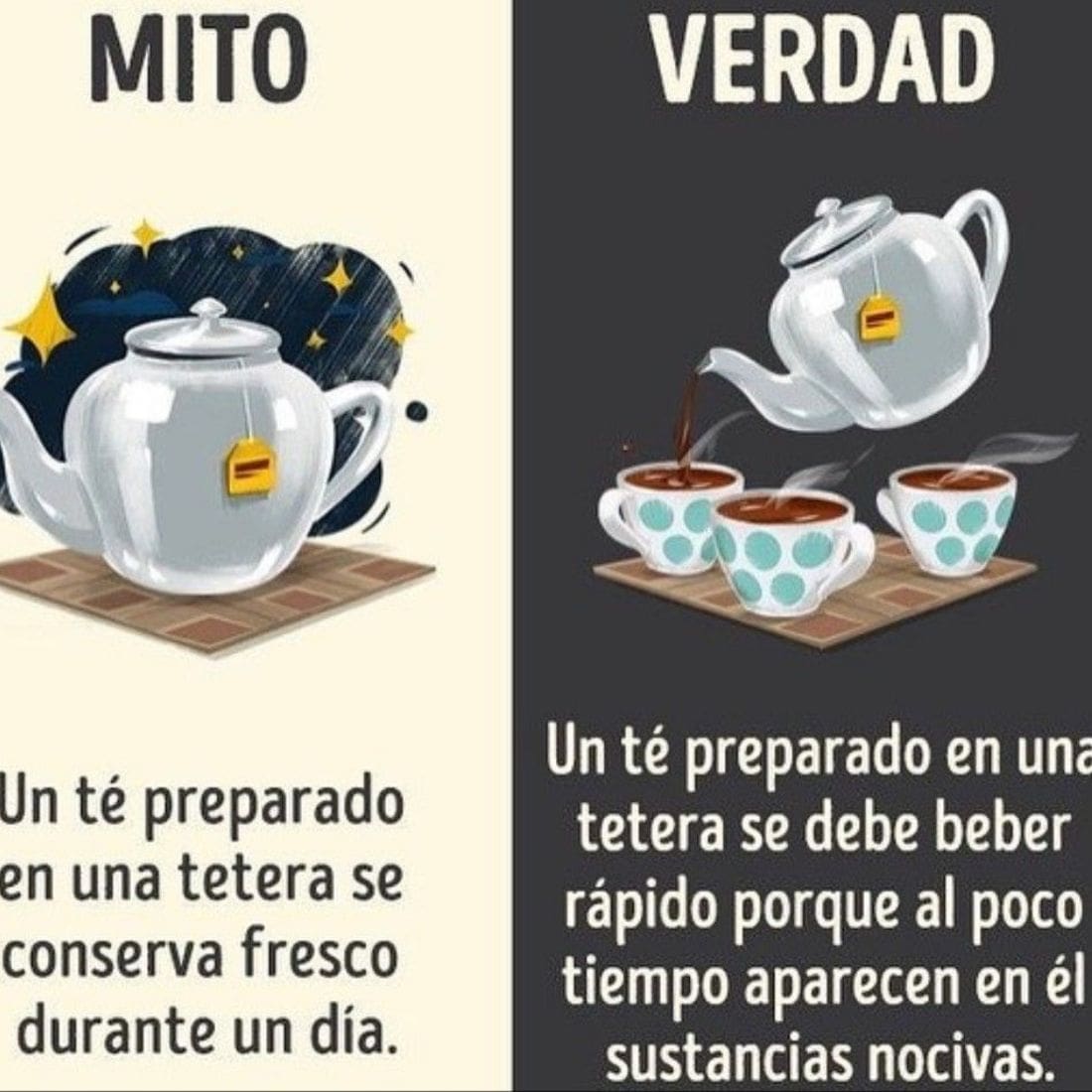 Mitos que hay que olvidar sobre algunas bebidas