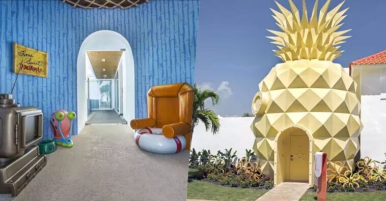 villa inspirada en Bob Esponja