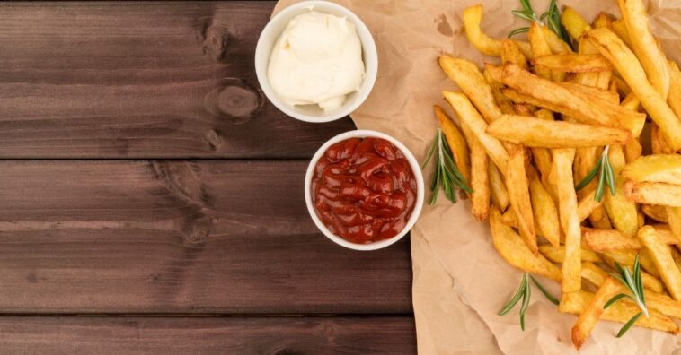vinagre para dejar las papas fritas secas