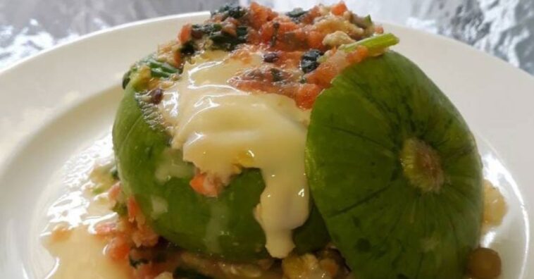 zapallitos rellenos sin carne